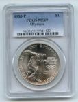 1983 P $1 Olympic Silver Commemorative Dollar PCGS MS69