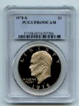 1978 S $1 Ike Eisenhower Dollar Proof PCGS PR69DCAM