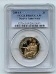 2014 S $1 Sacagawea Dollar PCGS PR69DCAM