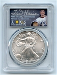 2004 $1 American Silver Eagle PCGS MS70 Fred Haise