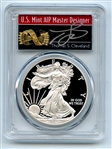 2012 W $1 Proof American Silver Eagle 1oz PCGS PR69DCAM Thomas Cleveland Arrows