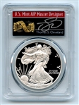 2007 W $1 Proof American Silver Eagle 1oz PCGS PR70DCAM Thomas Cleveland Arrows