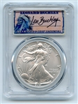 2021 $1 Silver Eagle T2 First Production PCGS MS70 Leonard Buckley