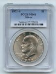 1971 S $1 Silver Ike Eisenhower Dollar PCGS MS66