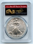 2003 $1 American Silver Eagle 1oz Dollar PCGS MS70 First Strike Cleveland Arrows