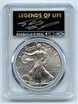 2021 (P) $1 Emergency Issue Silver Eagle PCGS MS70 Legends of Life Shaq ONeal