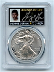 2021 (P) $1 Emergency Silver Eagle PCGS MS70 Legends of Life FDOI George Gervin