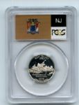 1999 S 25C Silver New Jersey Quarter PCGS PR69DCAM