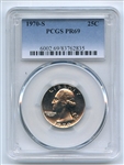 1970 S 25C Washington Quarter PCGS PR69