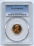 1971 S 1C Lincoln Cent PCGS PR69