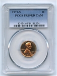 1971 S 1C Lincoln Cent PCGS PR69CAM