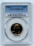 1969 S 25C Washington Quarter PCGS PR68CAM