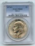 1974 S $1 Silver Ike Eisenhower Dollar PCGS MS68