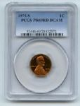 1975 S 1C Lincoln Cent Proof PCGS PR69DCAM