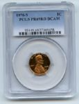 1976 S 1C Lincoln Cent Proof PCGS PR69DCAM