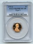 1979 S 1C Lincoln Cent Proof PCGS PR68DCAM