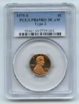 1979 S 1C T2 Type 2 Lincoln Cent Proof PCGS PR69DCAM