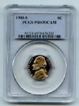 1980 S 5C Jefferson Nickel Proof PCGS PR69DCAM