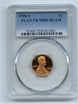 1980 S 1C Lincoln Cent Proof PCGS PR70DCAM