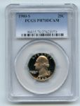 1980 S 25C Washington Quarter Proof PCGS PR70DCAM