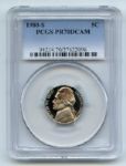 1980 S 5C Jefferson Nickel Proof PCGS PR70DCAM