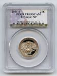 2011 S 25C Clad Olympic Quarter PCGS PR69DCAM