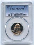 1971 S 25C Washington Quarter PCGS PR69CAM