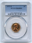 1972 S 1C Lincoln Cent PCGS PR68