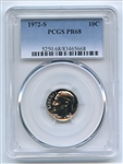 1972 S 10C Roosevelt Dime PCGS PR68