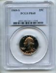 1969 S 25C Washington Quarter PCGS PR68