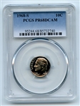 1968 S 10C Roosevelt Dime PCGS PR68DCAM