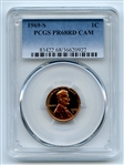 1969 S 1C Lincoln Cent PCGS PR68CAM