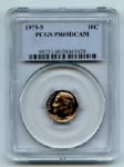 1975 S 10C Roosevelt Dime Proof PCGS PR69DCAM