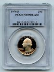 1978 S 25C Washington Quarter Proof PCGS PR69DCAM