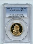 2005 S $1 Sacagawea Dollar PCGS PR69DCAM