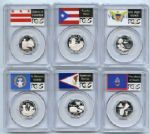 2009 S Silver Territory Quarter Set PCGS PR69DCAM