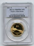 2011 S $1 Sacagawea Dollar PCGS PR69DCAM