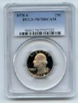 1978 S 25C Washington Quarter Proof PCGS PR70DCAM