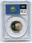 2000 S 25C Clad New Hampshire Quarter PCGS PR70DCAM