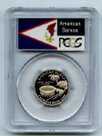 2009 S 25C Clad American Samoa Quarter PCGS PR70DCAM