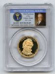 2010 S $1 James Buchanan Dollar PCGS PR70DCAM