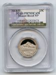 2010 S 25C Clad Mount Hood Quarter PCGS PR70DCAM