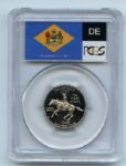 1999 S 25C Clad Delaware Quarter PCGS PR69DCAM