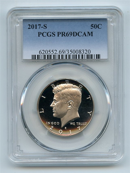 2017 S 50C Kennedy Half Dollar PCGS PR69DCAM