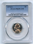 1970 S 5C Jefferson Nickel PCGS PR69CAM