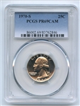 1970 S 25C Washington Quarter PCGS PR69CAM