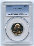 1971 S 25C Washington Quarter PCGS PR69