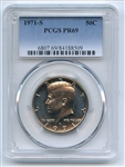 1971 S 50C Kennedy Half Dollar PCGS PR69