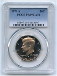 1971 S 50C Kennedy Half Dollar PCGS PR69CAM