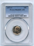 1972 S 10C Roosevelt Dime PCGS PR68DCAM